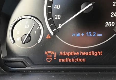 adaptive headlight problems bmw.